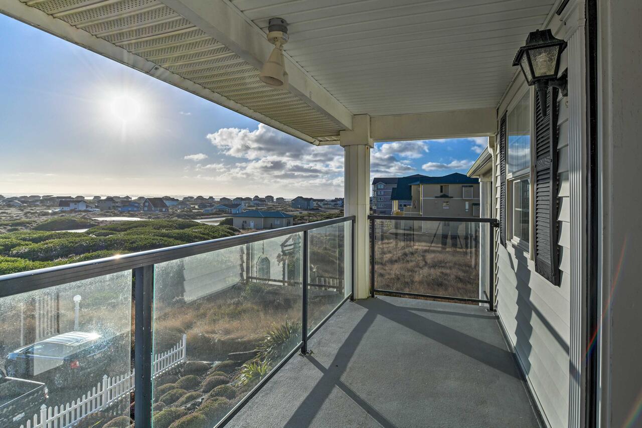 Eagles View Condo In Ocean Shores With 3 Balconies 외부 사진